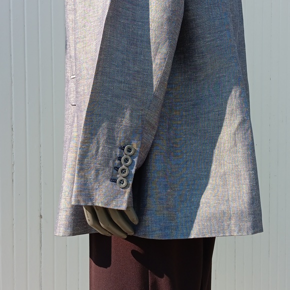 LANE BRYANT LADIES LINEN BLEND LUX BLAZER - Picture 4 of 16